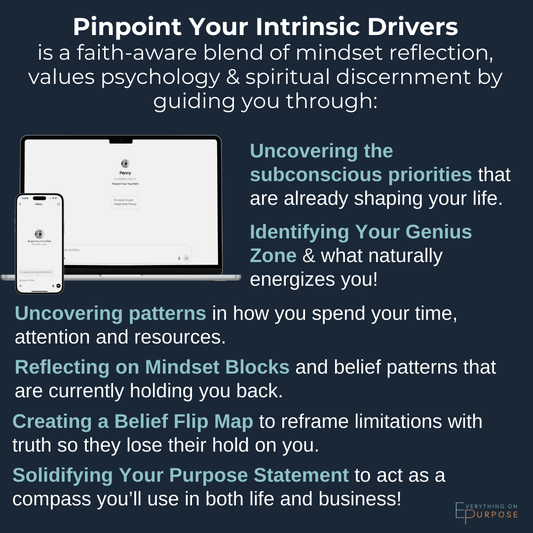 Pinpoint Your Intrinsic Drivers